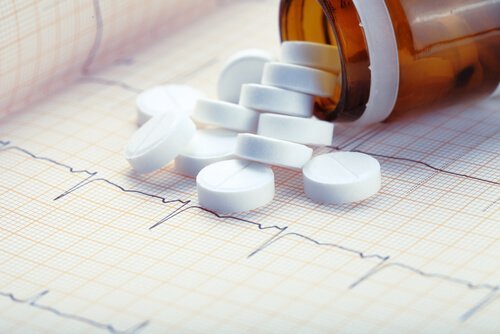 cam şişede aspirin