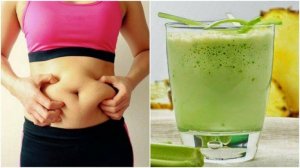 Kilo Vermek İçin Ananas Ve Kereviz Smoothiesi