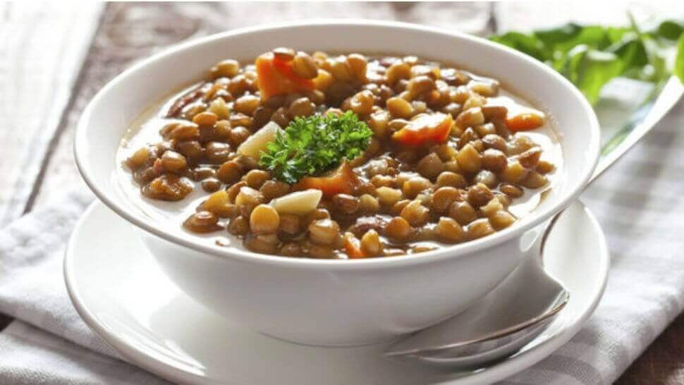 mercimek yemeği