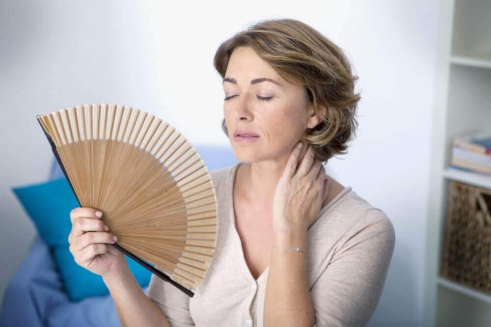 menopozda sıcak basması