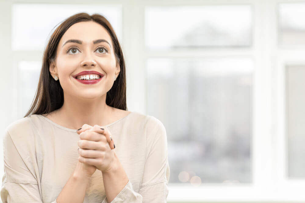 beklenti içindeki kadın