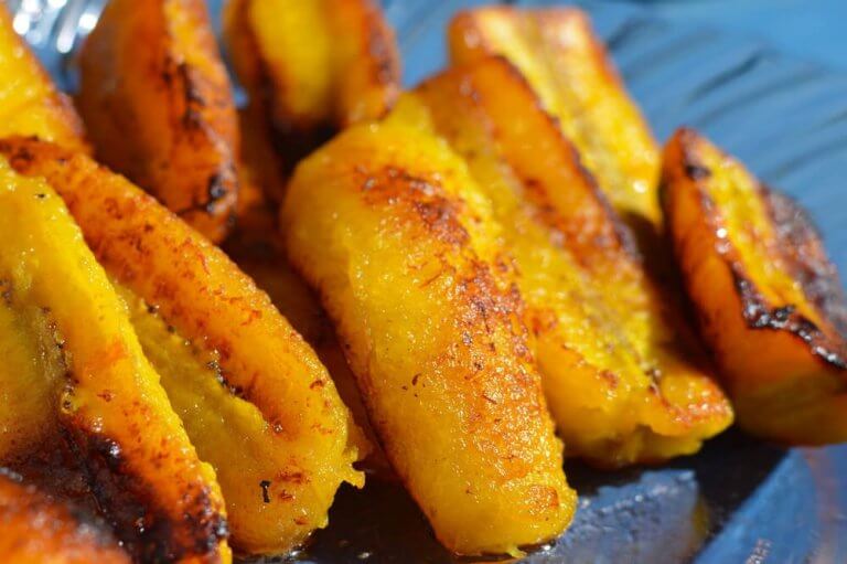 tatlı olgun plantain