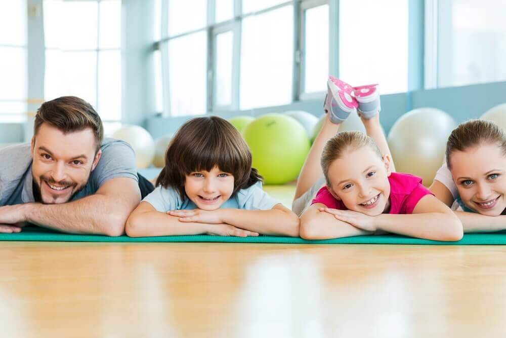 spor yapan çocuklar