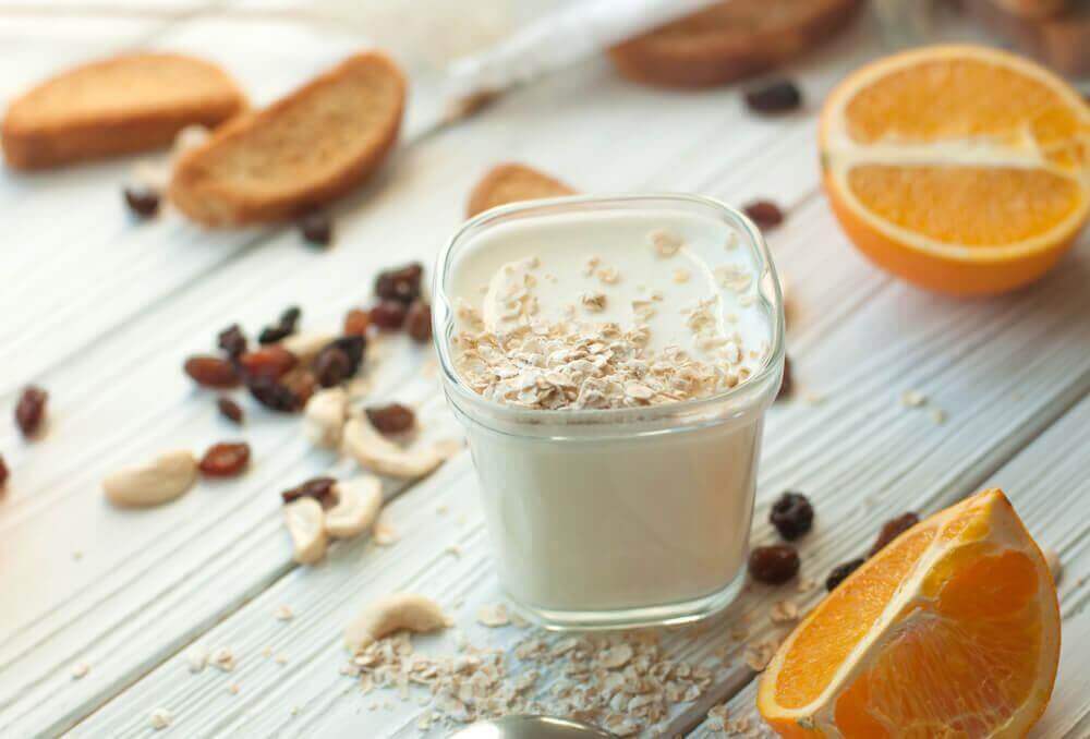 beze sütü ve smoothie