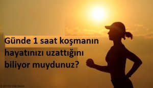 Günde 1 Saat Koşmak Daha Uzun Yaşamanızı Sağlar