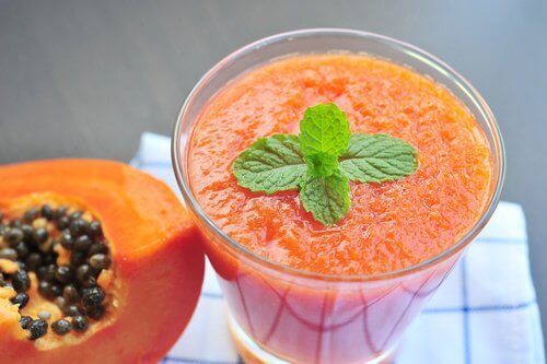 papaya smoothie
