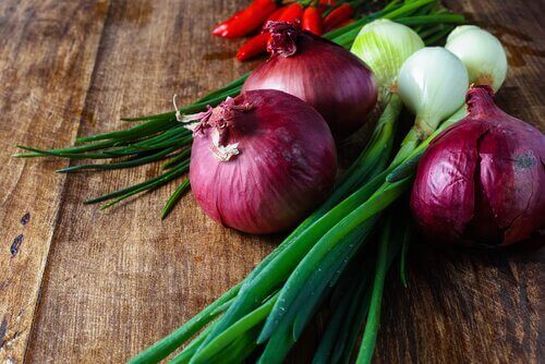 çeşitli soğanlar
