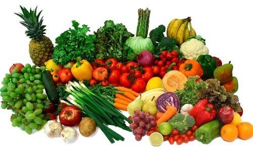 vitamin dolu meyve ve sebzeler