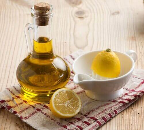 limon ve zeytinyağı
