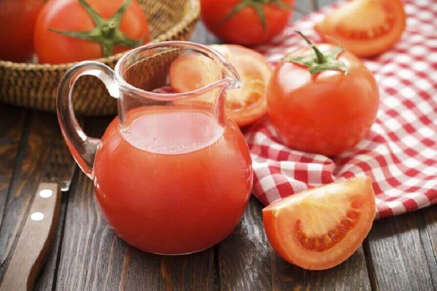 domates ve domates suyu