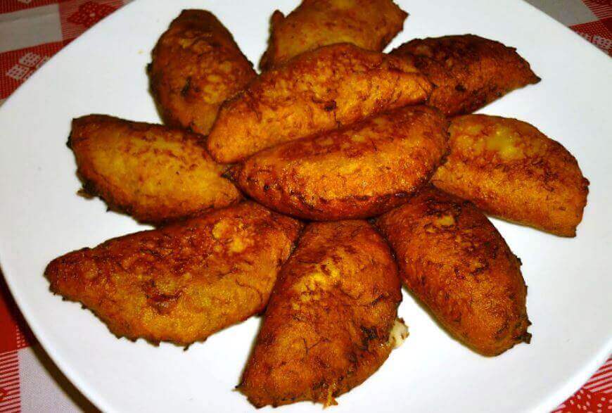 kızarmış plantain