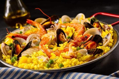 midyeli paella