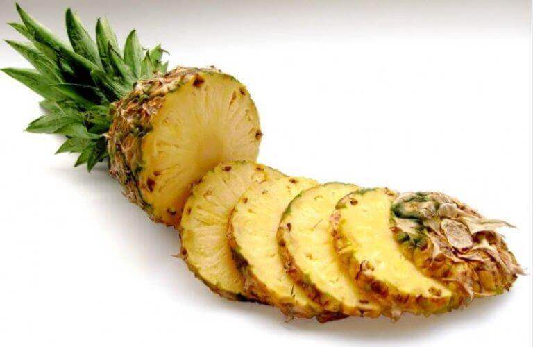 dilimlenmiş ananas