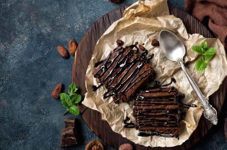 kahveli brownie