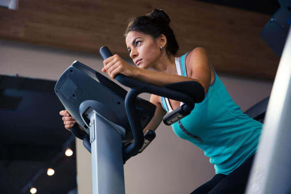spor yapan kadın