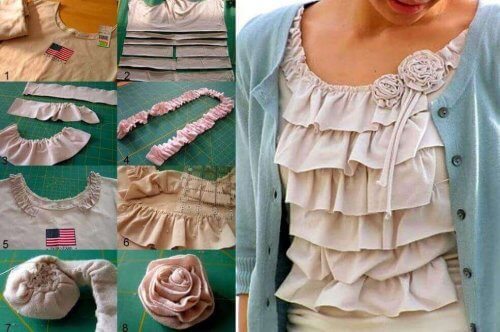 eski kıyafetleri yeniden kullanmak