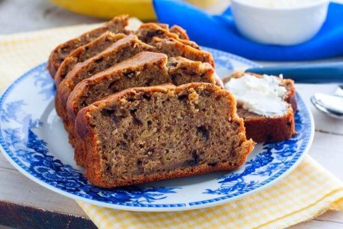 cikolatalı ekmek dilimleri