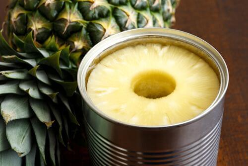 konserve ananas