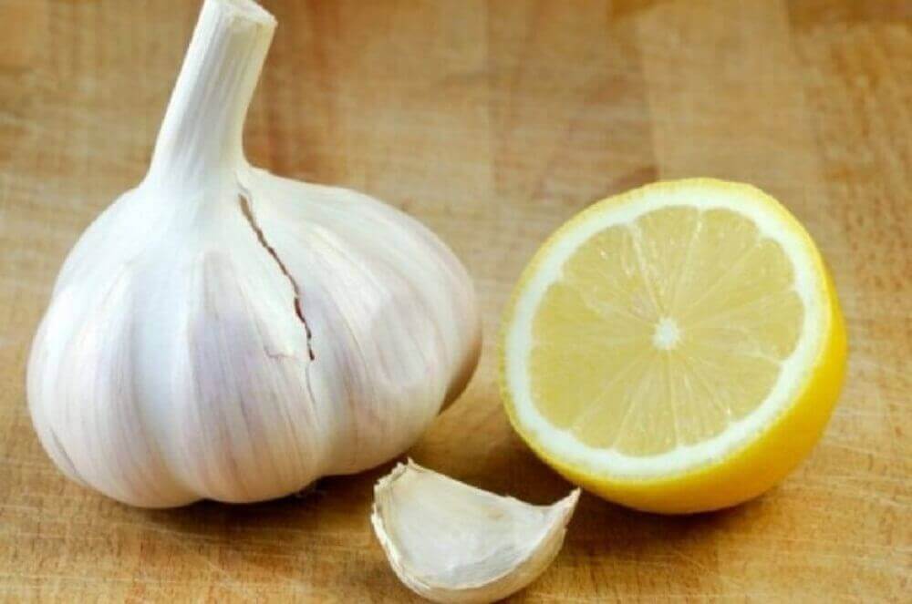 sarımsak ve limon