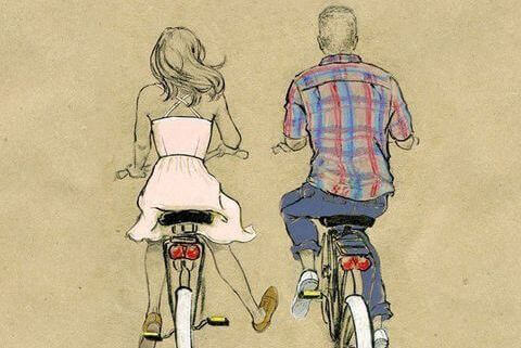beraber bisiklete binmek