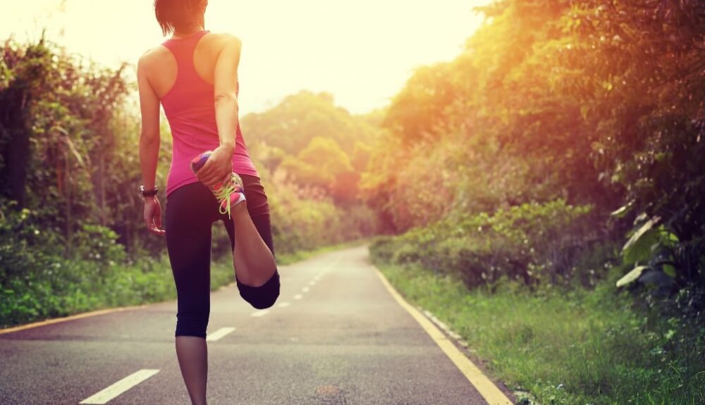 koşu yapan kadın