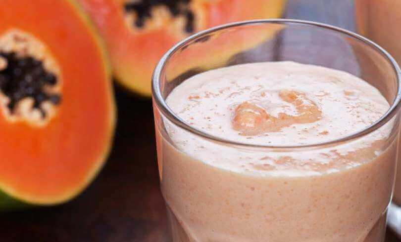 papaya smoothie