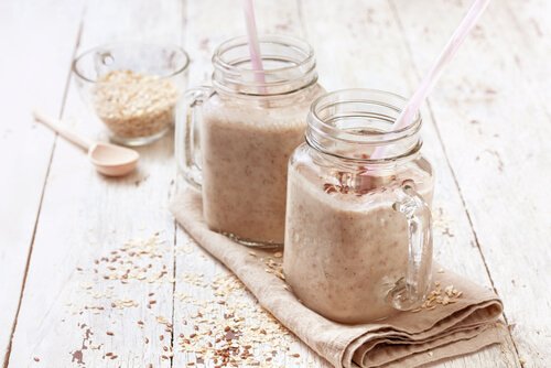 yulaf ezmesi smoothie