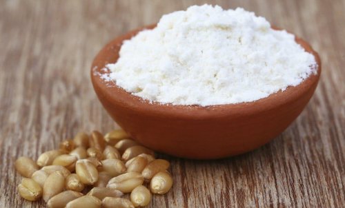 bir kase mısır unu