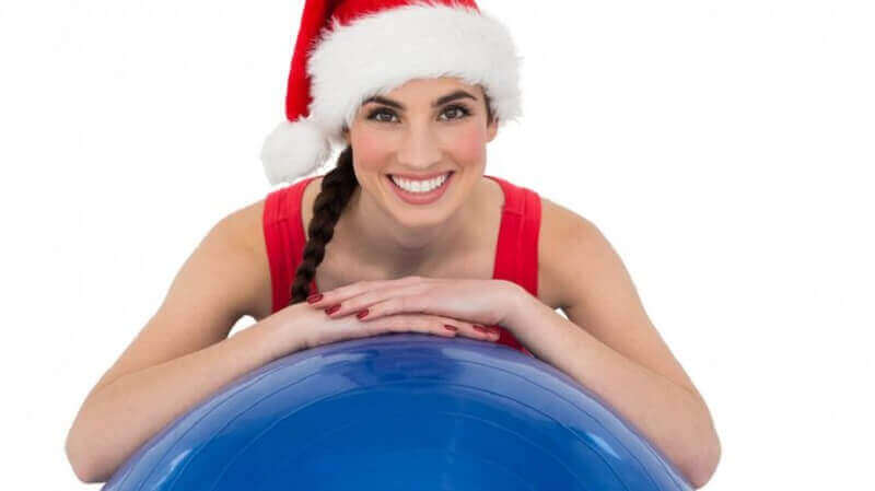 egzersiz yapan kadın