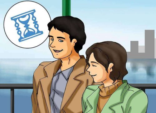 gülen çift kum saati çizim