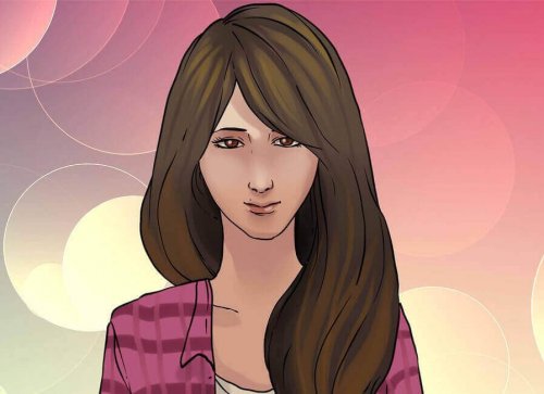 üzgün kadın çizimi