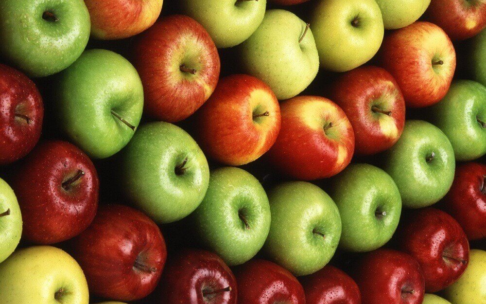 renkli elmalar