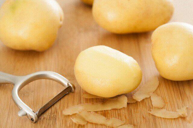 kabuksuz patates