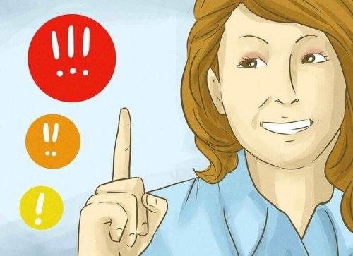 ünlem işaretler fikir kadın çizim