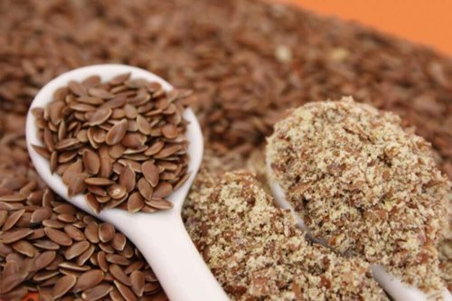 bir kaşık keten tohumu