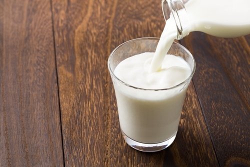 bir bardak süt