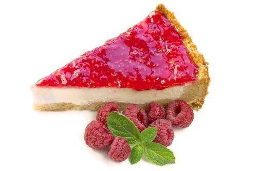 ahududu ve ahududulu cheesecake