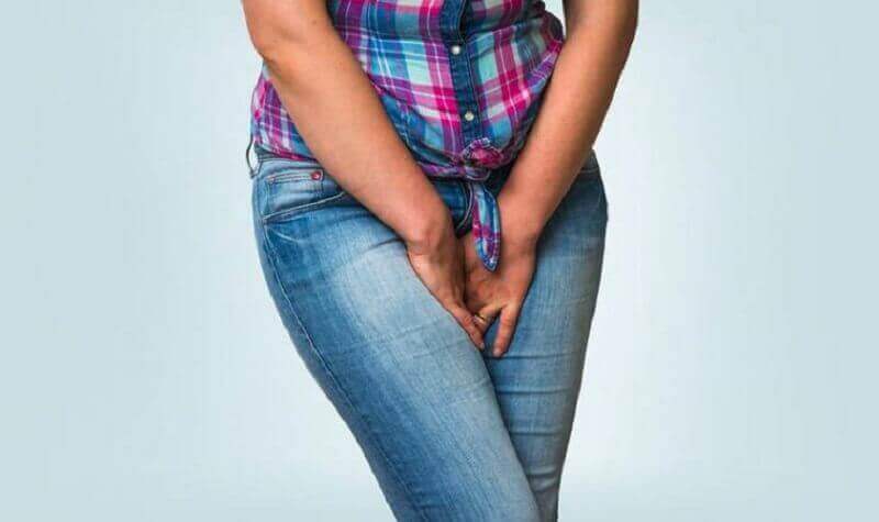 kadının tuvaleti gelmiş