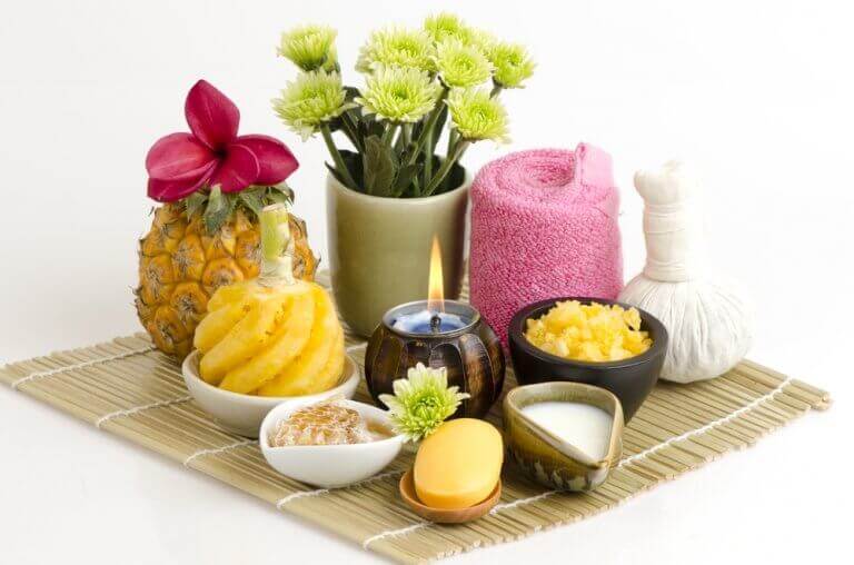 ananas ve bal maskesi