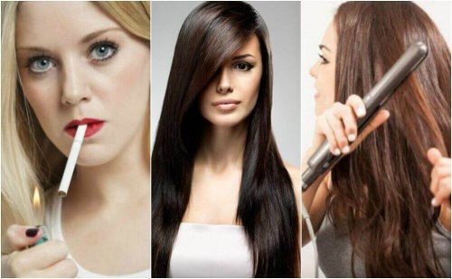 kadınların saç bakımı