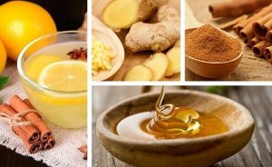 Öksürükten Kurtulmak İçin Tarçınlı Ve Zencefilli Karışım