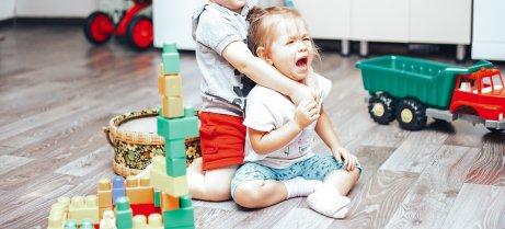 kardeşler oyun oynuyor