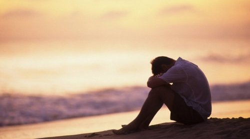 depresyonda bir adam