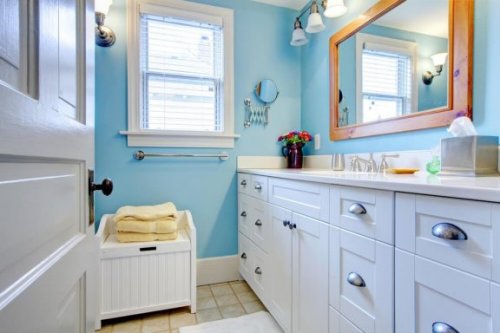 mavi banyo