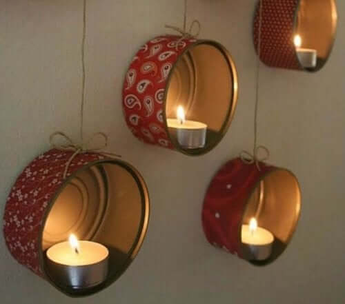 alüminyum konserve mumluklar