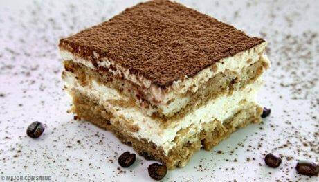 bir dilim tiramisu