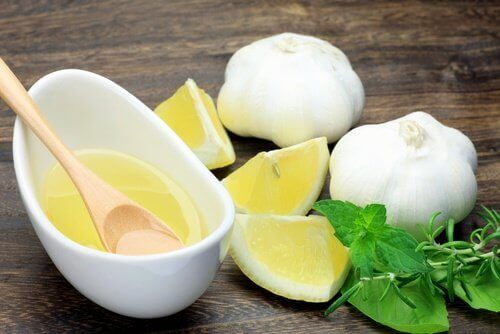 limon ve sarımsak