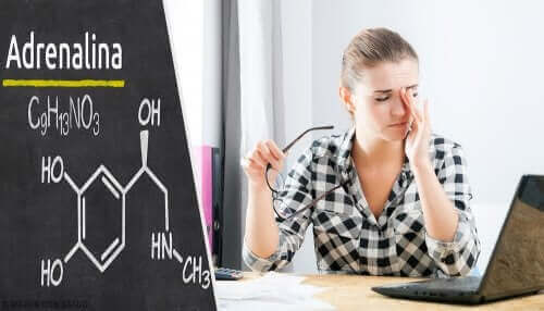 adrenalin formülü mutsuz kadın