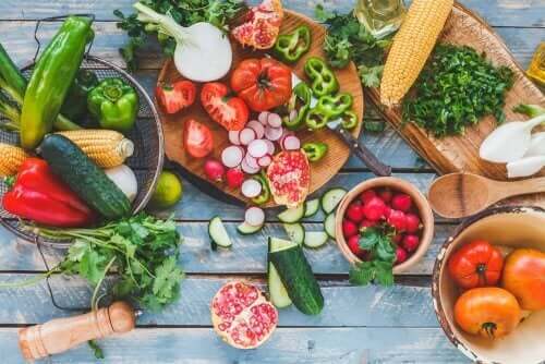 Akdeniz diyeti yaparken yenebilecek bazı sebzeler.