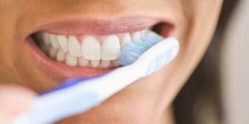 kadın diş fırçası diş 